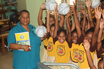 THE BREWSTER TRUST, football, Barbados